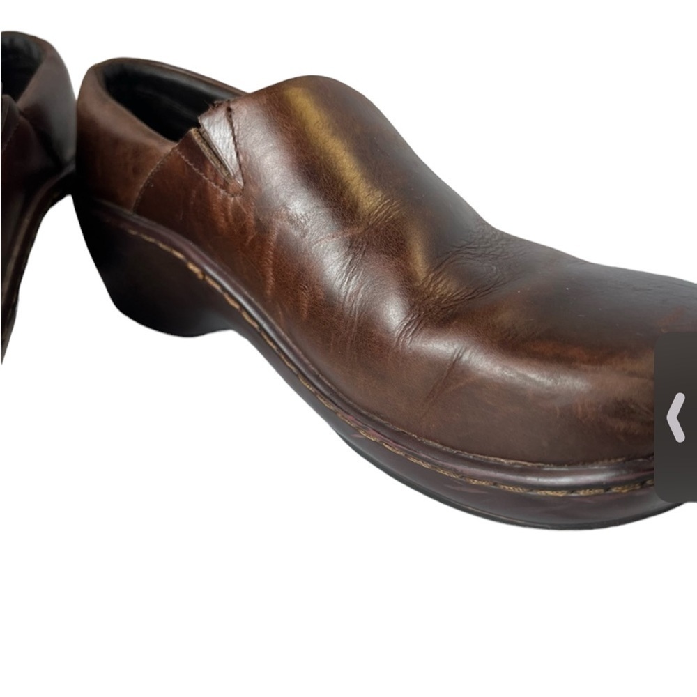 KLOGS Comfortable Brown Leather Shoes  Size 9.5